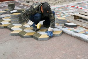 Услуги по укладке тротуарной плитки Слуцк